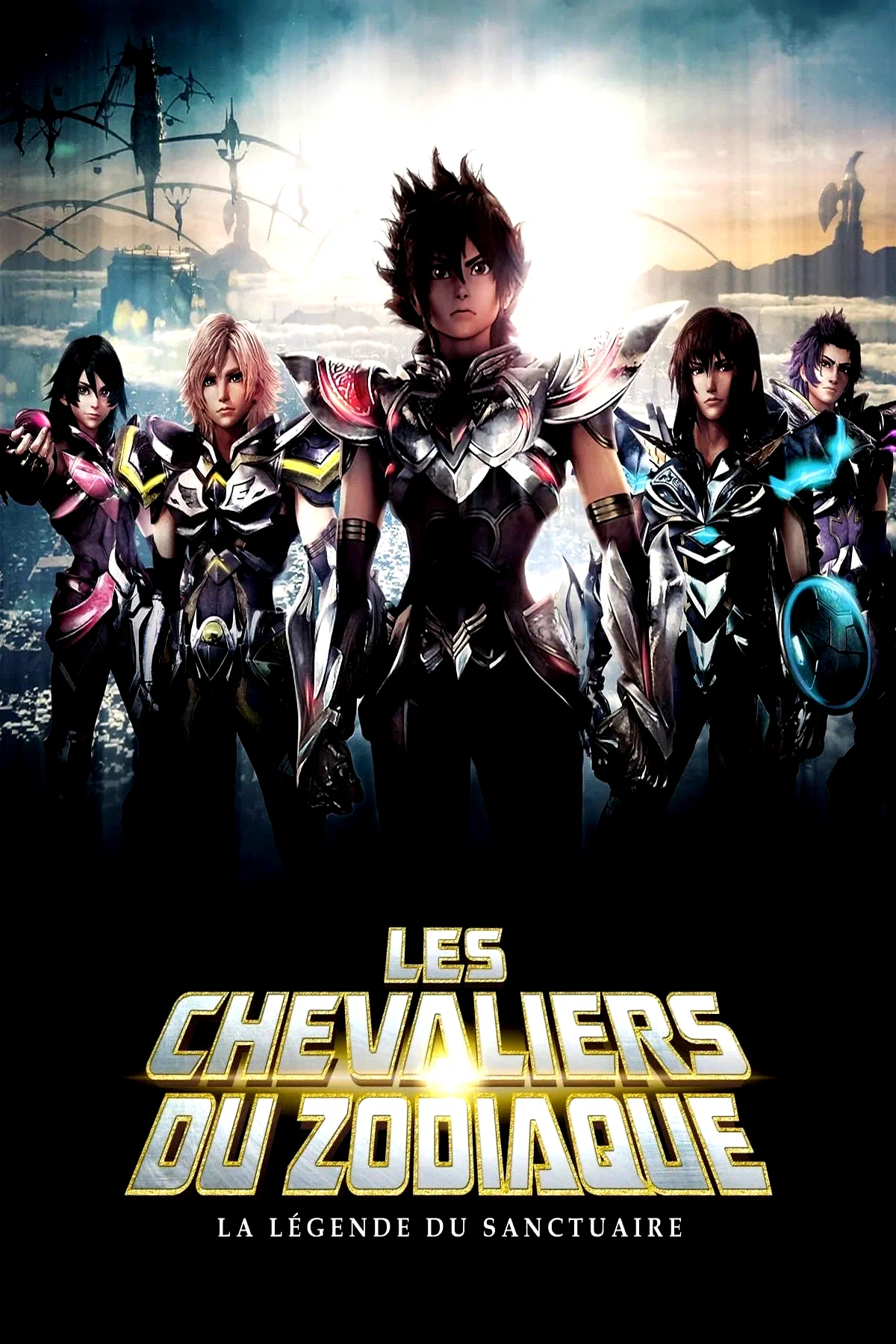 Affiche du film : Les Chevaliers du Zodiaque : La Légende du Sanctuaire