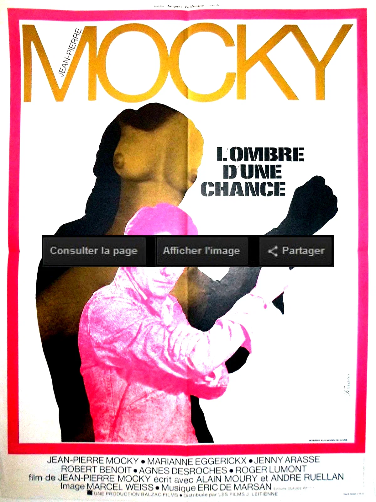 Photo du film : L'ombre d'une chance