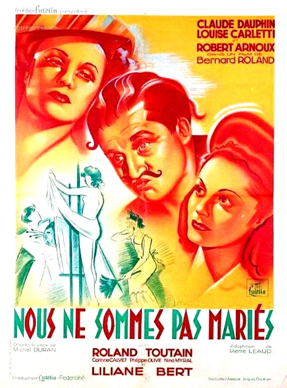 Affiche du film : Nous ne sommes pas maries