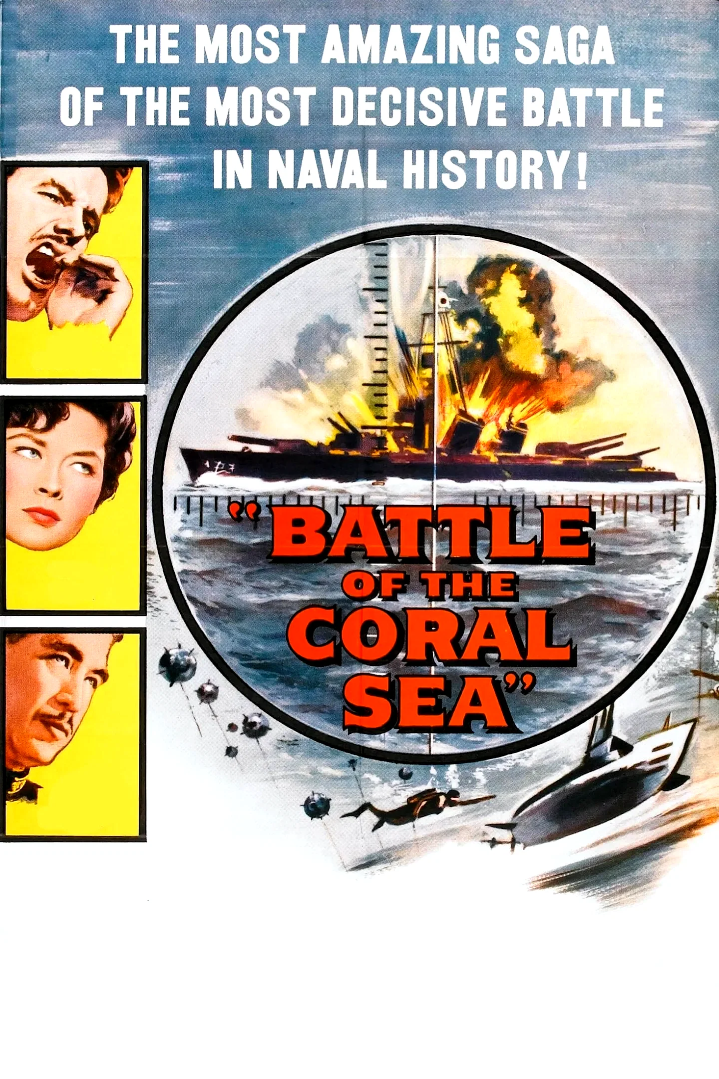 Affiche du film : La bataille de la mer de corail