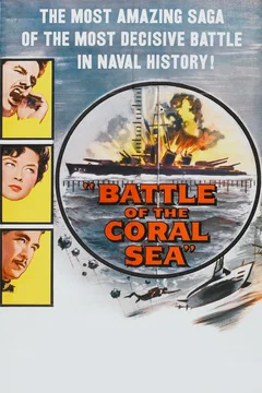 Affiche du film La bataille de la mer de corail