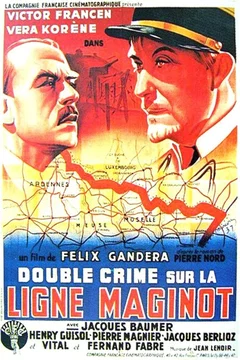 Affiche du film Double crime sur la ligne maginot