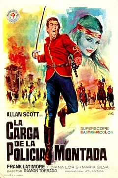 Affiche du film La charge des tuniques rouges
