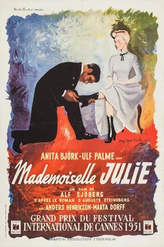Affiche du film Mademoiselle Julie