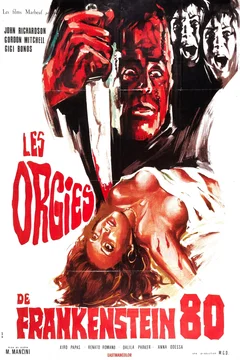 Affiche du film Les orgies de frankenstein 80