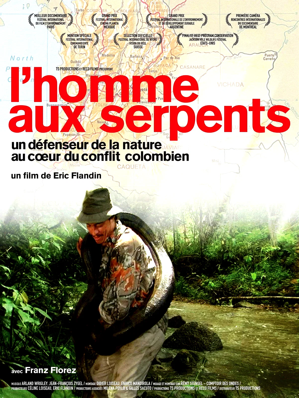 Affiche du film : L'Homme aux serpents