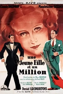 Affiche du film Une jeune fille et un million