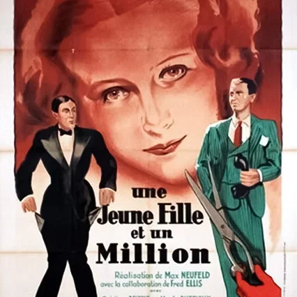 Miniature photo du film : Une jeune fille et un million