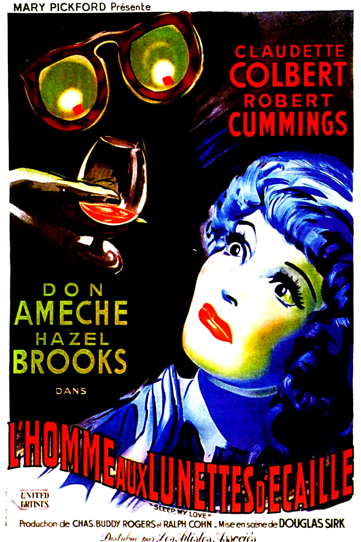 Affiche du film : L'homme aux lunettes d'écaille