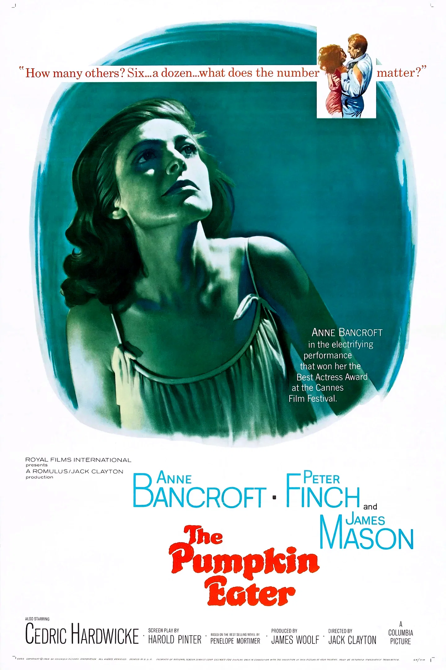 Affiche du film : Le mangeur de citrouilles