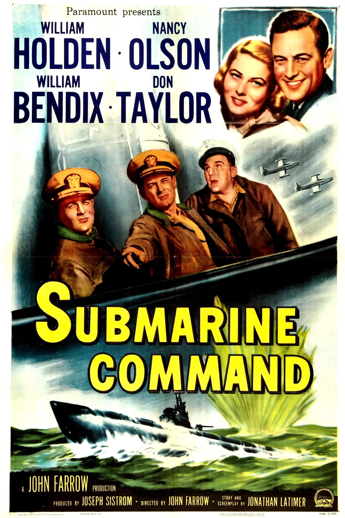 Affiche du film : Duel sous la mer