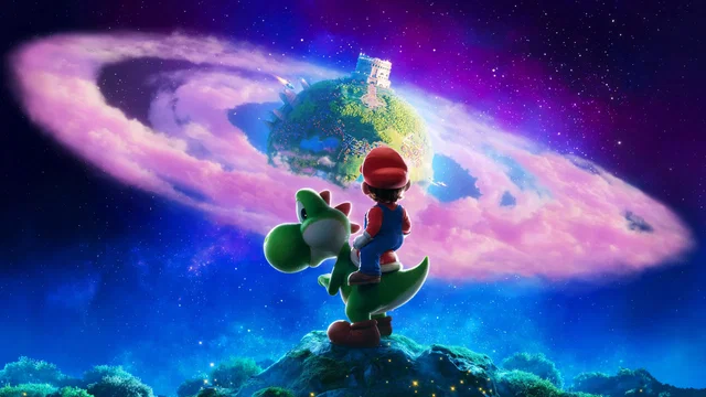 Affiche du film : Super Mario Galaxy Le Film