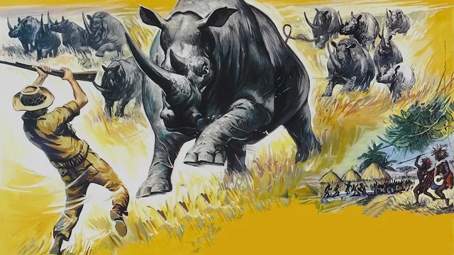 Photo 2 du film : Sur la piste du rhinoceros blanc