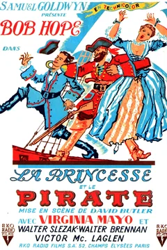 Affiche du film La princesse et le pirate
