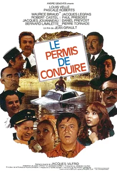 Affiche du film Le Permis de conduire