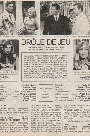 Affiche du film : Drôle de jeu