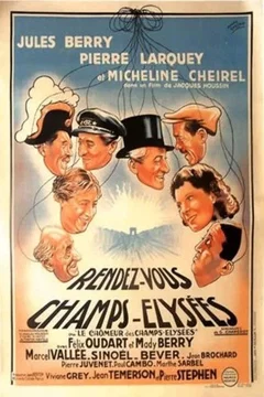 Affiche du film = Rendez vous champs elysees