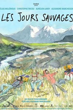 Affiche du film = Les jours sauvages