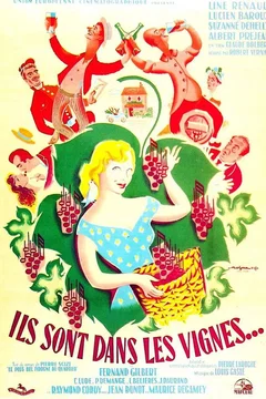 Affiche du film Ils sont dans les vignes