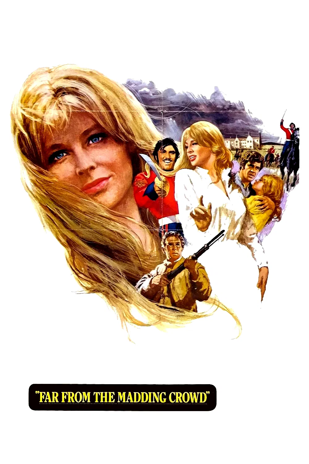 Affiche du film : Loin de la foule dechainee