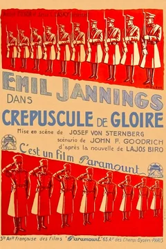 Affiche du film Crépuscule de gloire