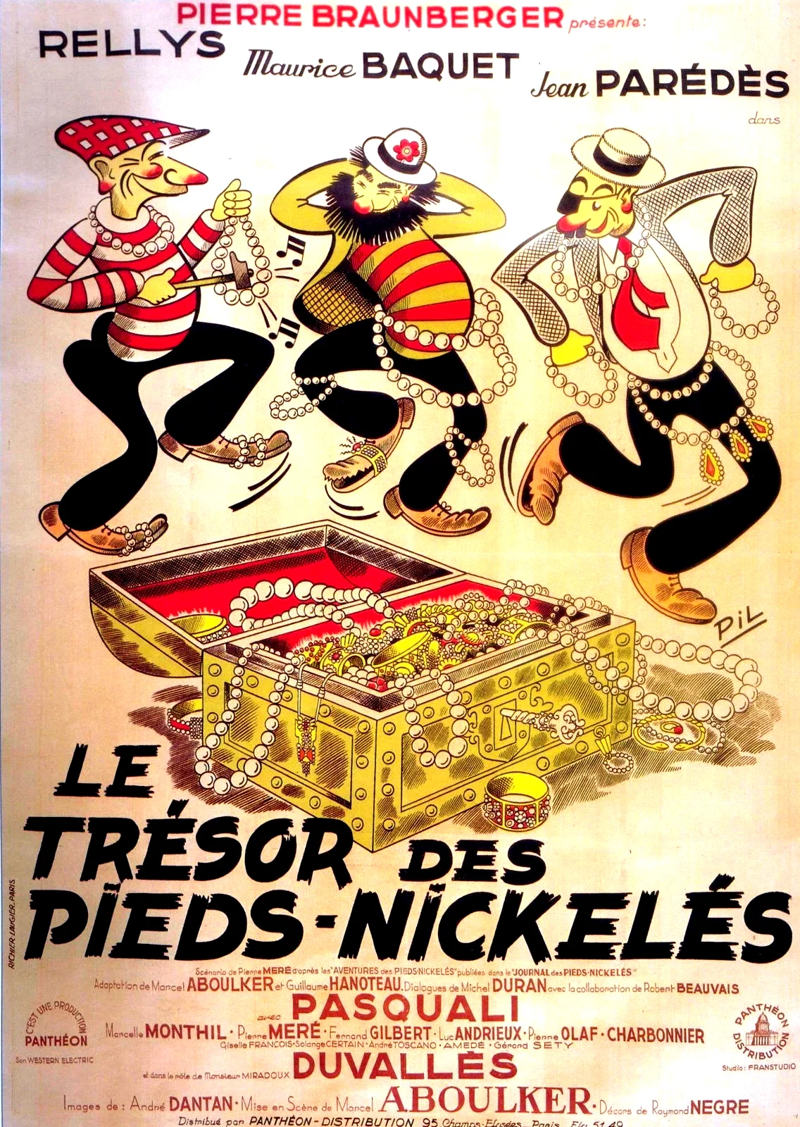 Affiche du film : Le tresor des pieds nickeles