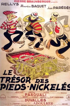 Affiche du film Le tresor des pieds nickeles
