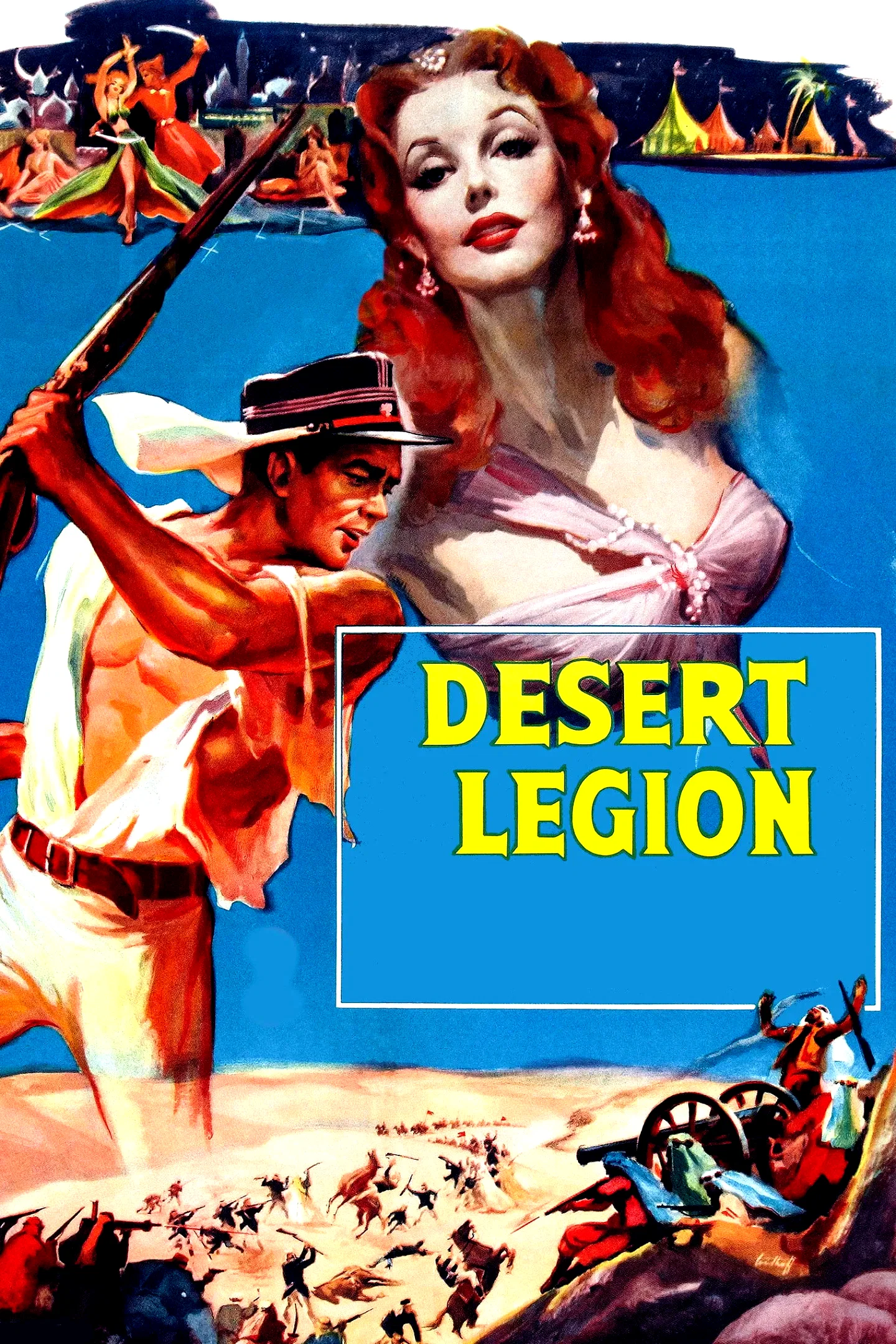Affiche du film : La legion du sahara