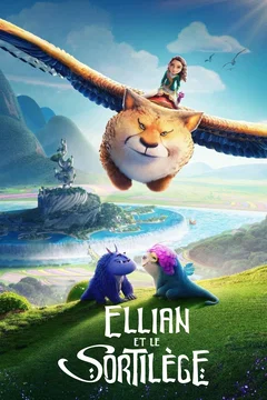 Affiche du film = Ellian et le Sortilège