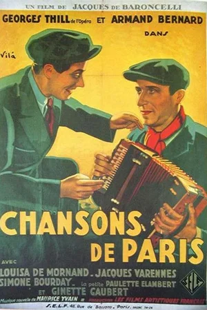Affiche du film : Chansons de paris