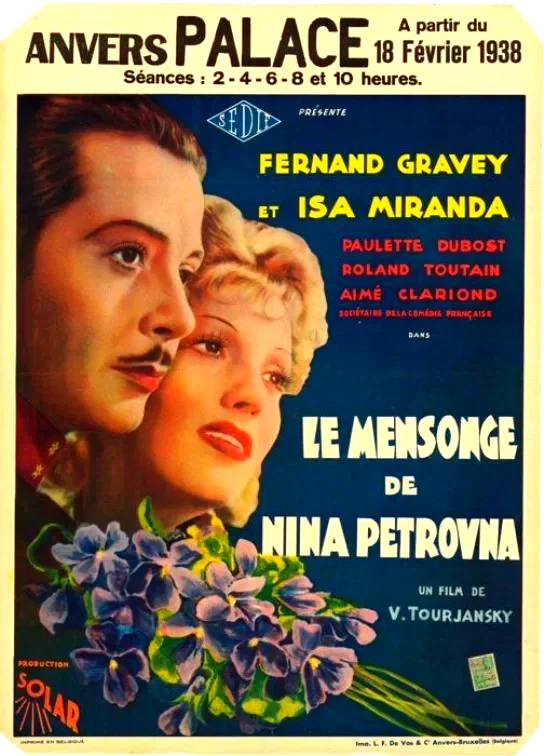 Affiche du film : Le mensonge de nina petrovna