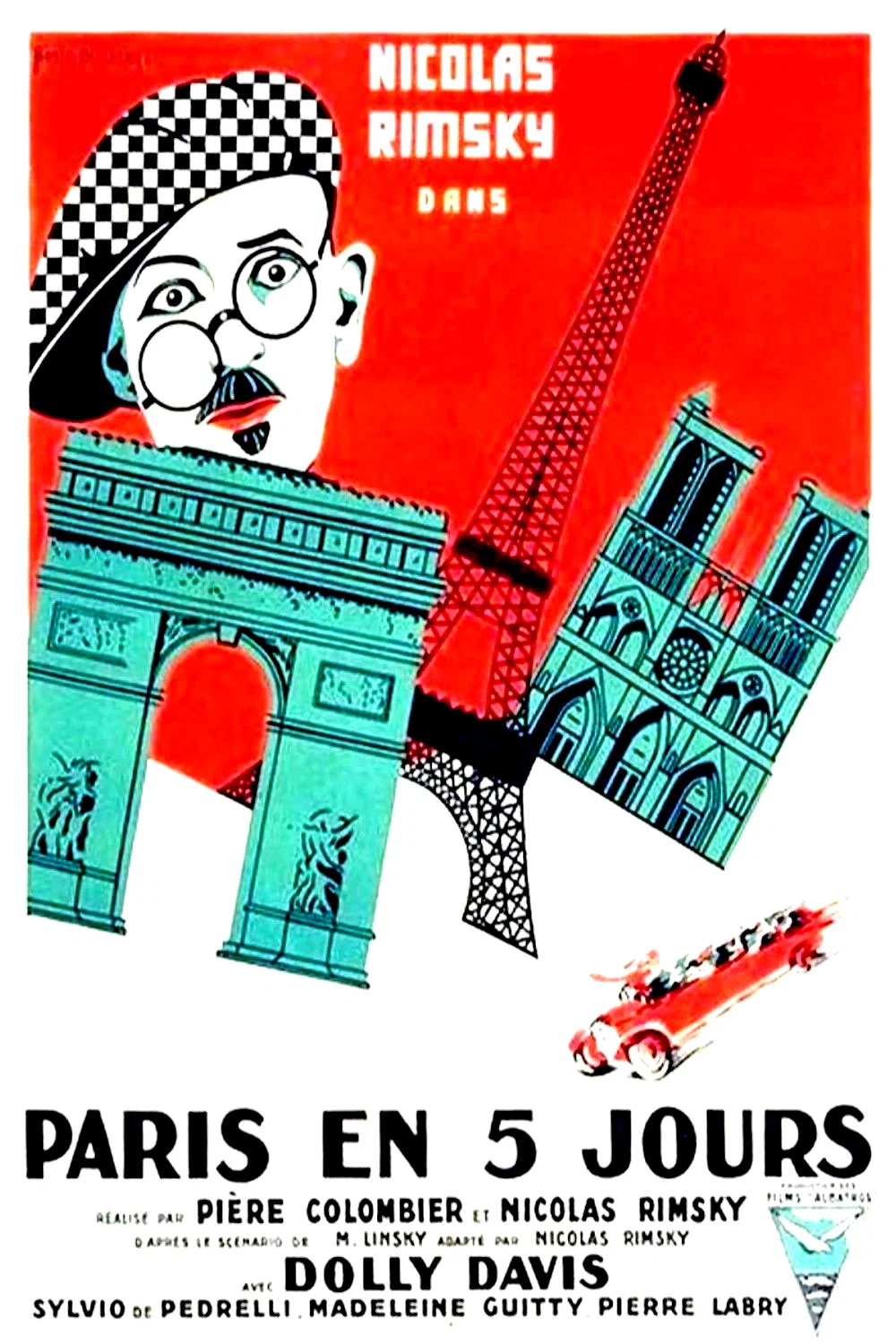 Affiche du film : Paris en cinq jours
