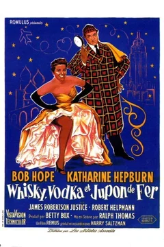 Affiche du film Whisky vodka et jupon de fer