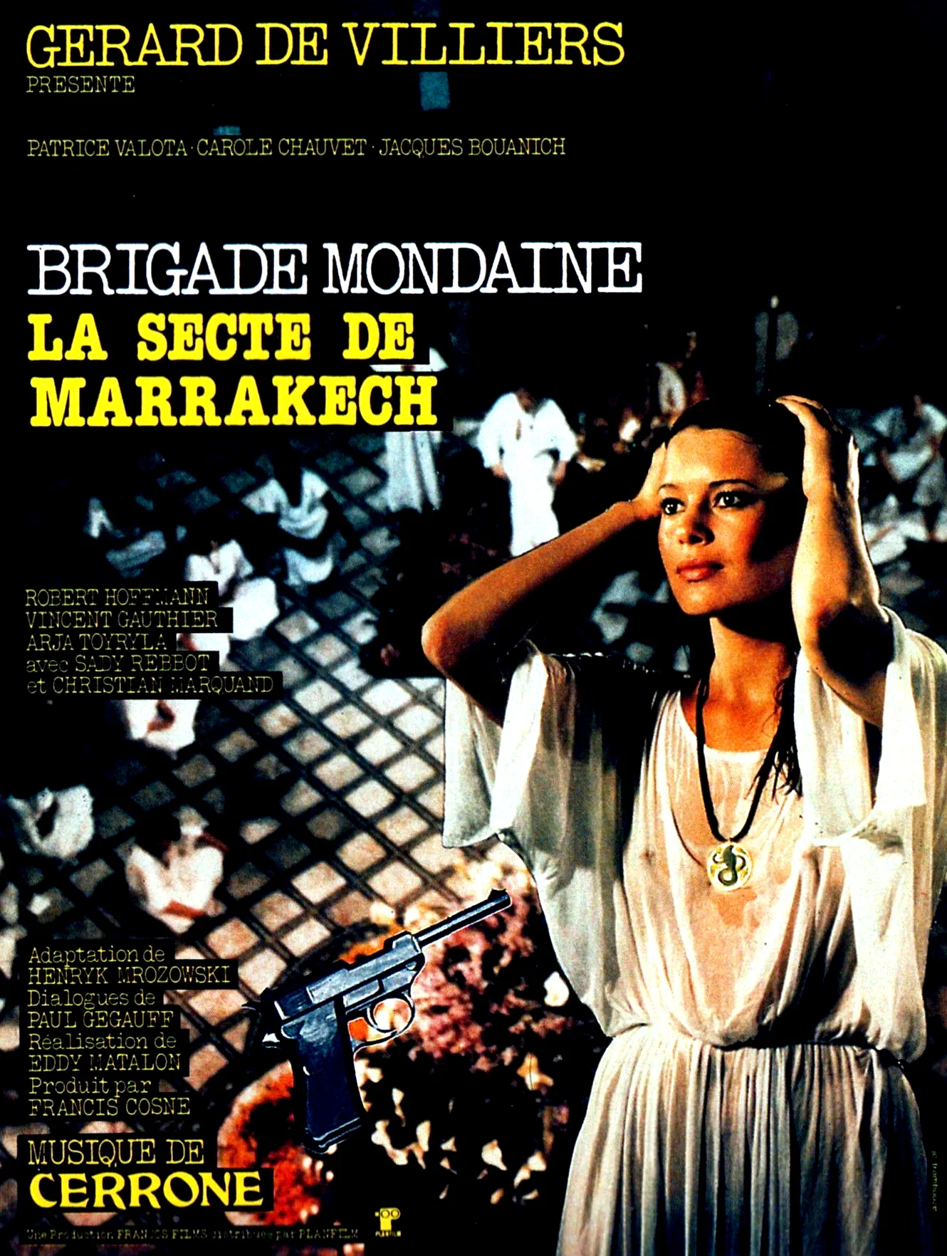 Affiche du film : Brigade mondaine la secte de marrakec