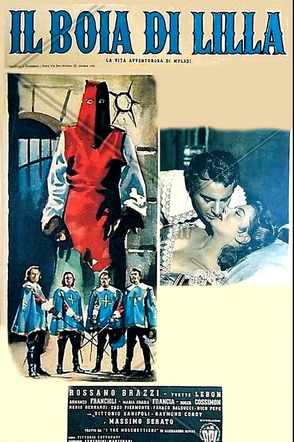Affiche du film : Milady et les mousquetaires
