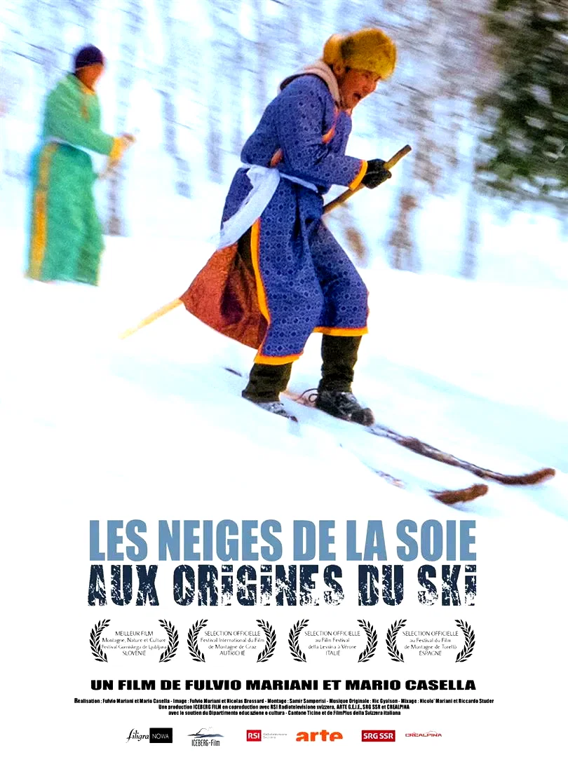 Affiche du film : Les Neiges de la soie : aux origines du ski