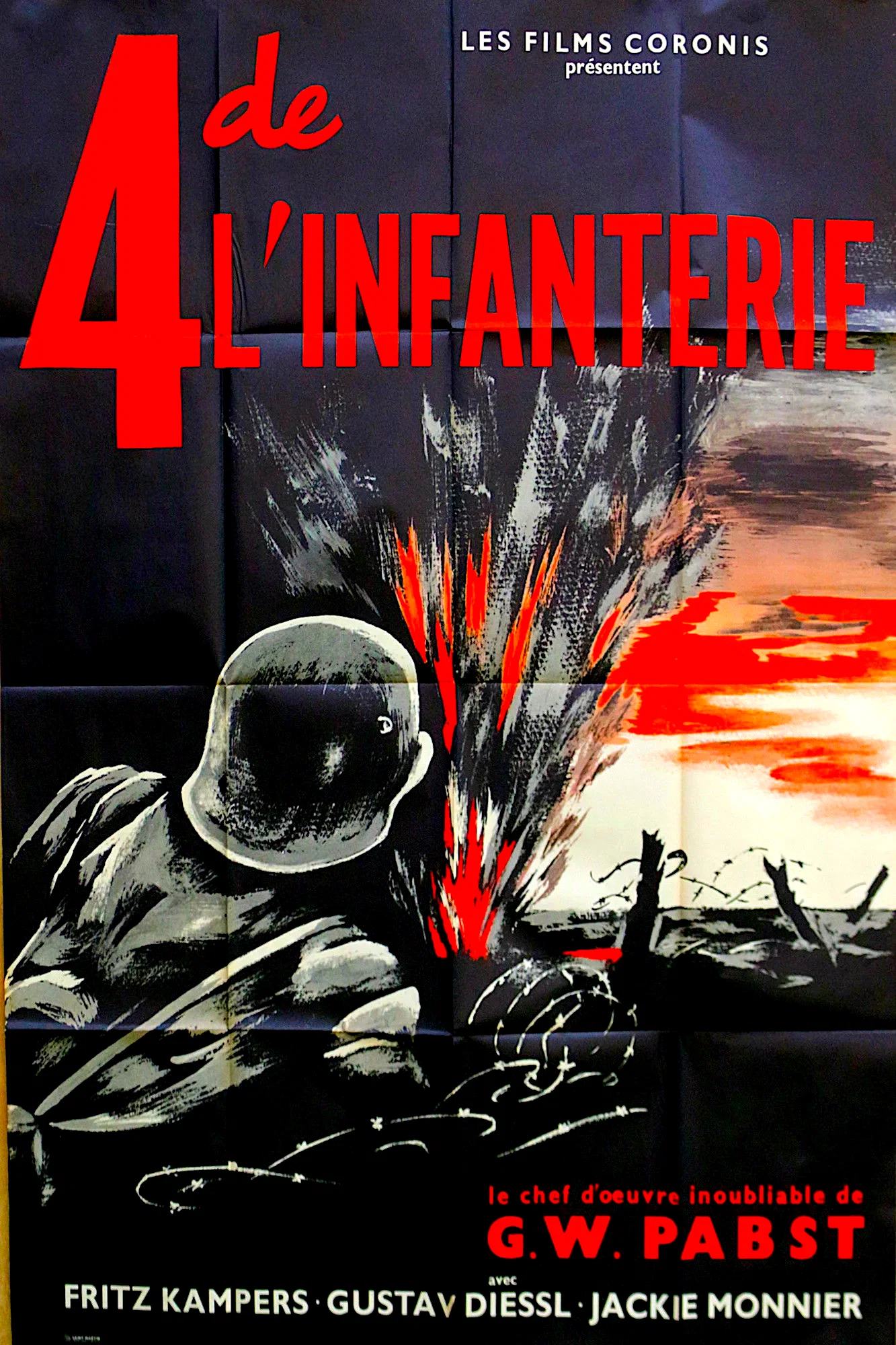 Affiche du film : Quatre de l'infanterie