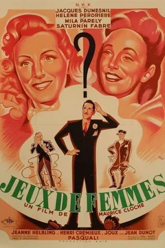 Affiche du film = Jeux de femmes