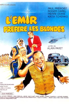Affiche du film = L'emir prefere les blondes