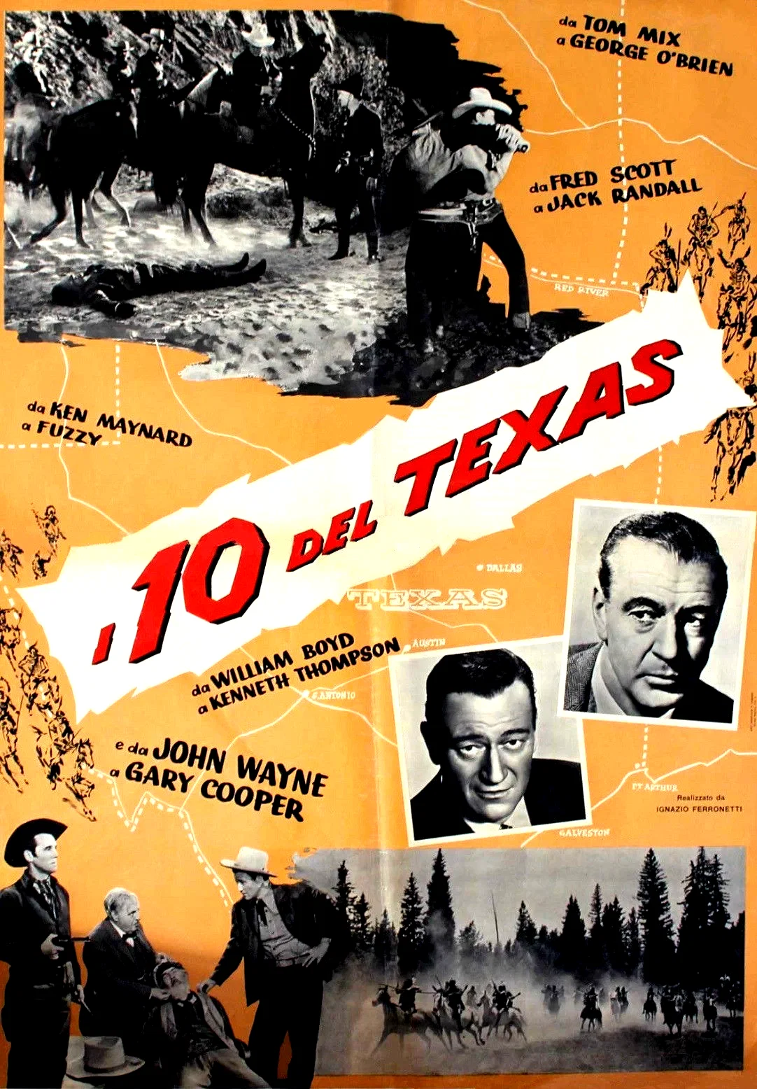 Affiche du film : Dix du texas