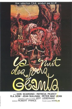 Affiche du film La Nuit des vers géants