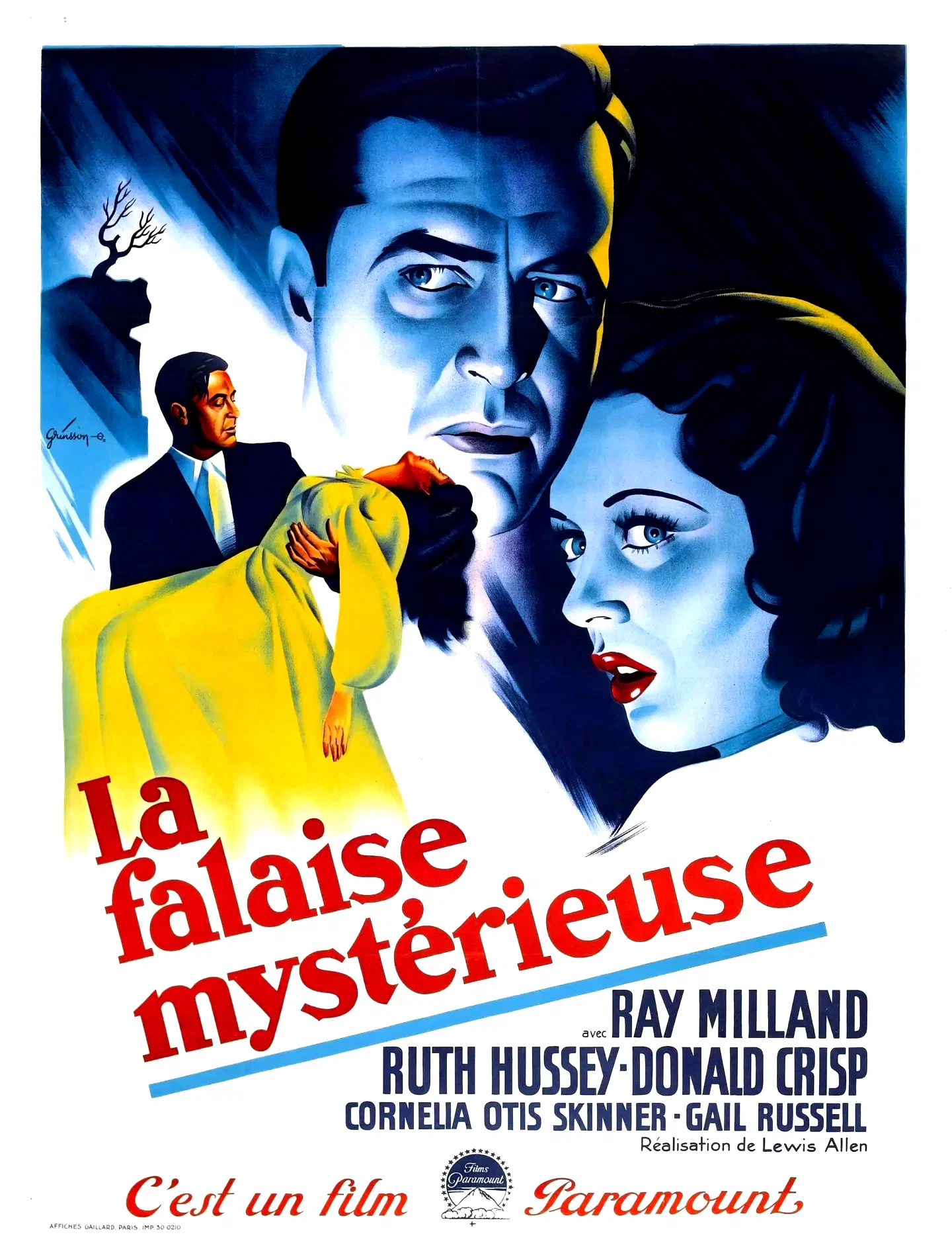 Affiche du film : La falaise mysterieuse