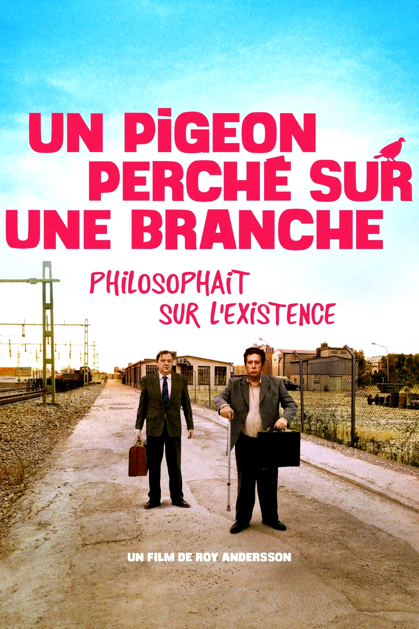 Affiche du film : Un pigeon perché sur une branche philosophait sur l’existence