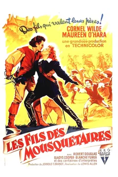 Affiche du film Les fils des mousquetaires