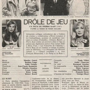 Photo du film : Drole de jeu