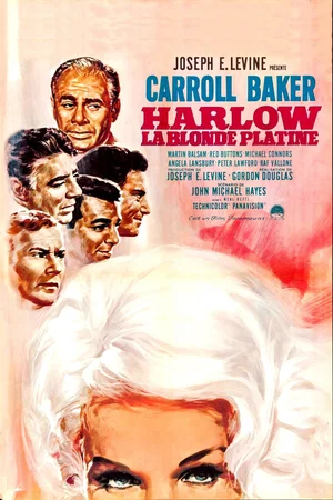 Affiche du film : Harlow, la blonde platine