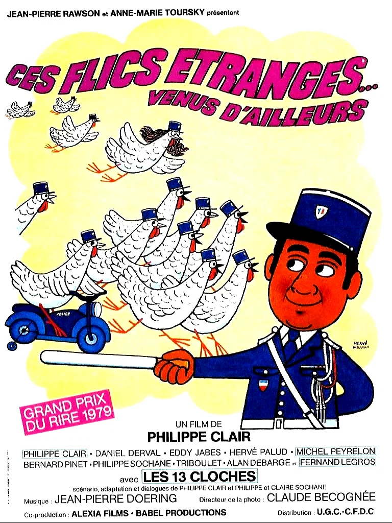 Affiche du film : Ces flics etranges venus d'ailleurs