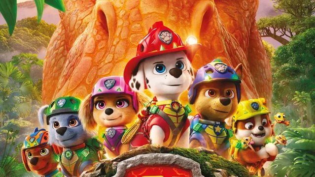 Affiche du film : La Pat’ Patrouille : Le film mission Dino