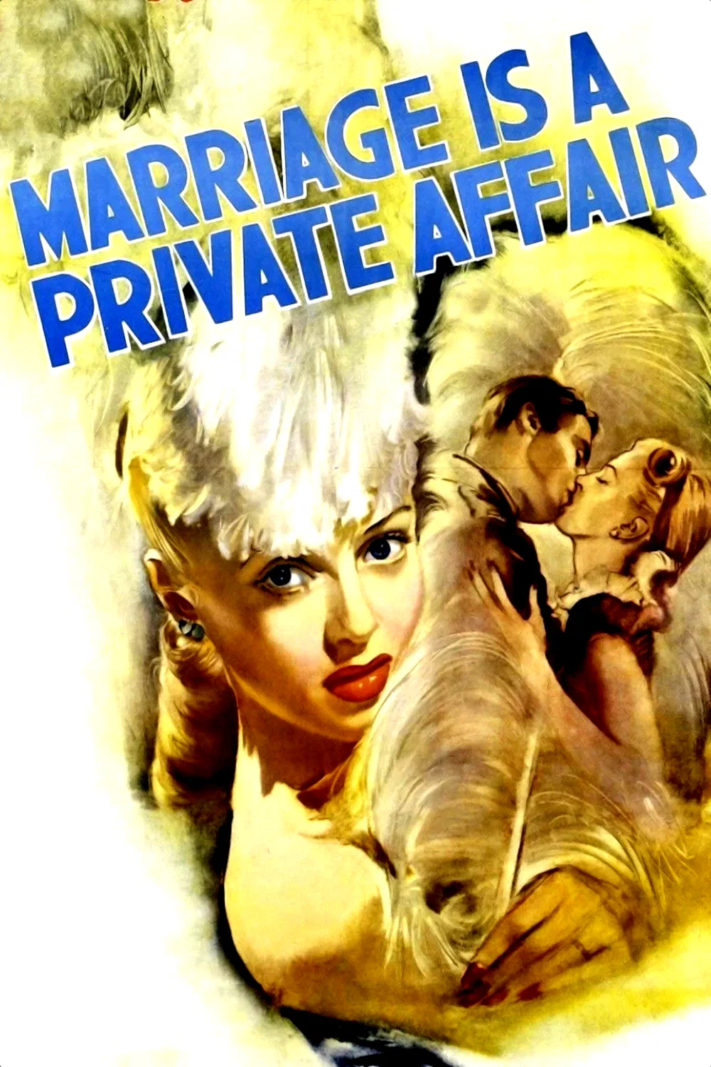 Affiche du film : Le mariage une affaire privee