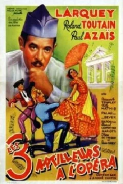 Affiche du film Trois artilleurs a l'opera